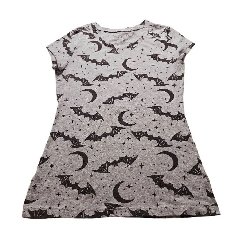 Wound Up Halloween Bat Woman shirt M7/9 juniors
